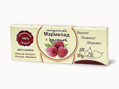  Мармелад натуральный "Малина" 140г в Набережных Челнах